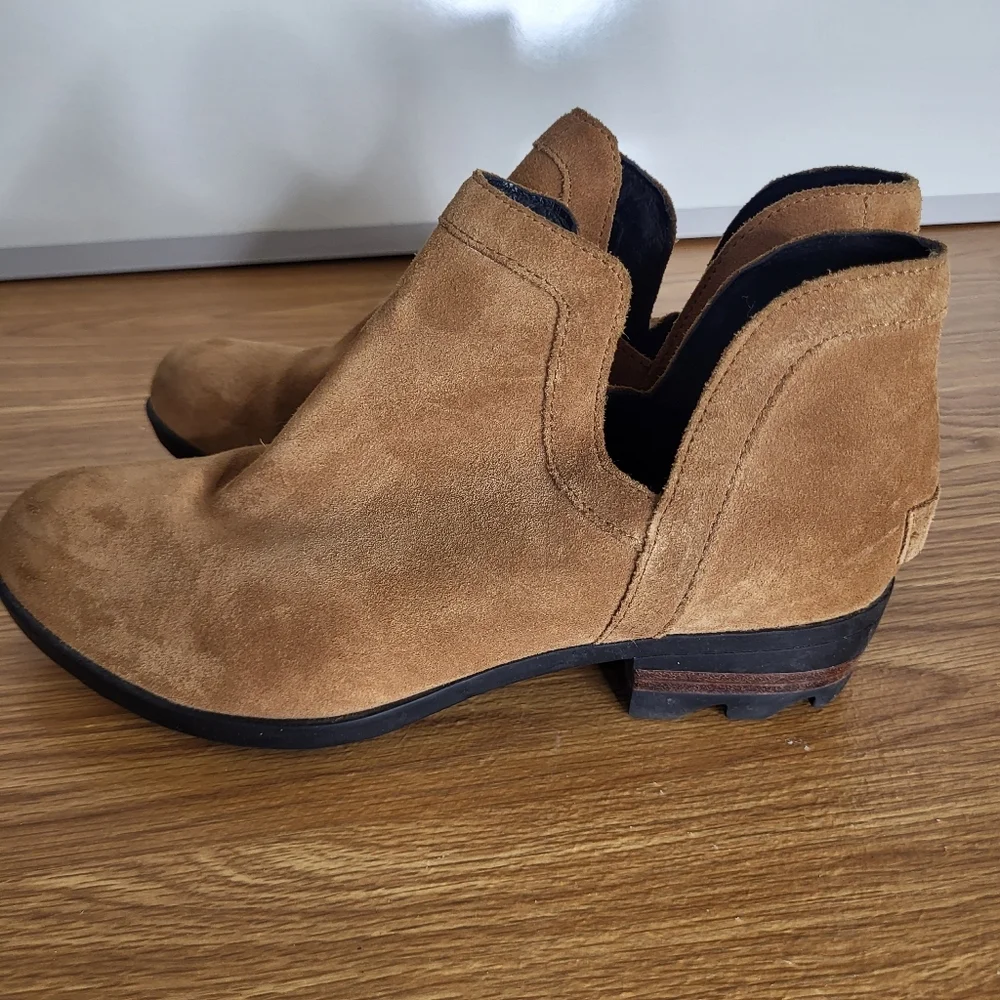 Sorel Lolla Cut Out Bootie Womens Size 8 - Picture 5 of 7